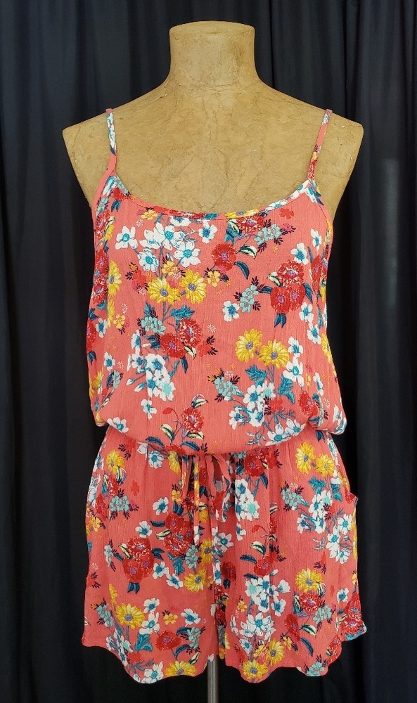 Ambiance Apparel Romper with Pockets